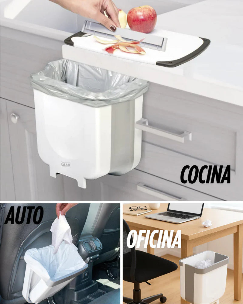 WasteEase™ | Basurero Plegable | Adios al caos, basura y poco espacio 🗑️✅