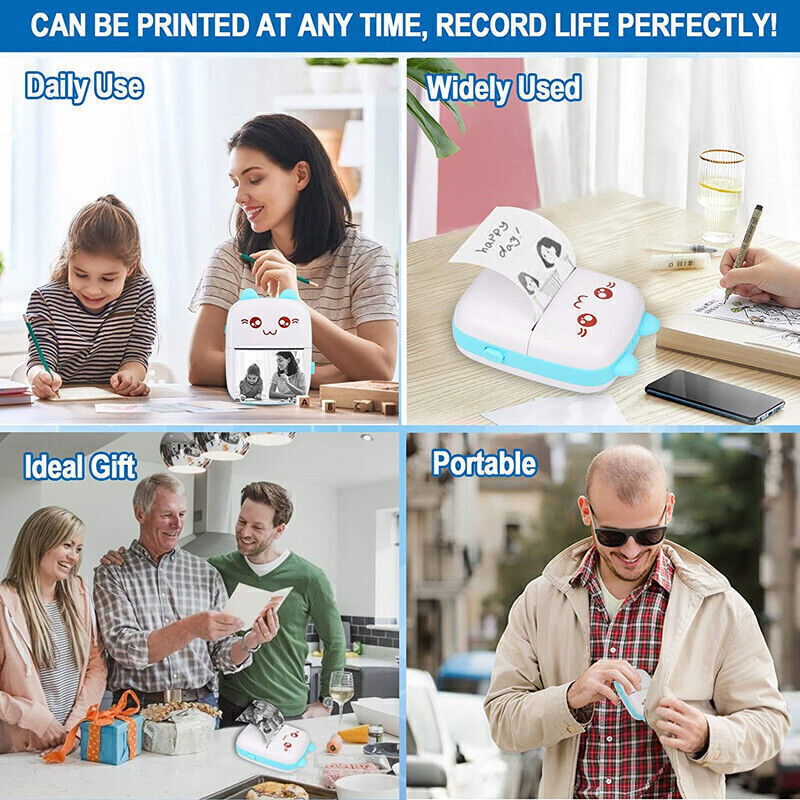 AvuPrint™ | Mini Impresora Térmica con Bluetooth 🖨️