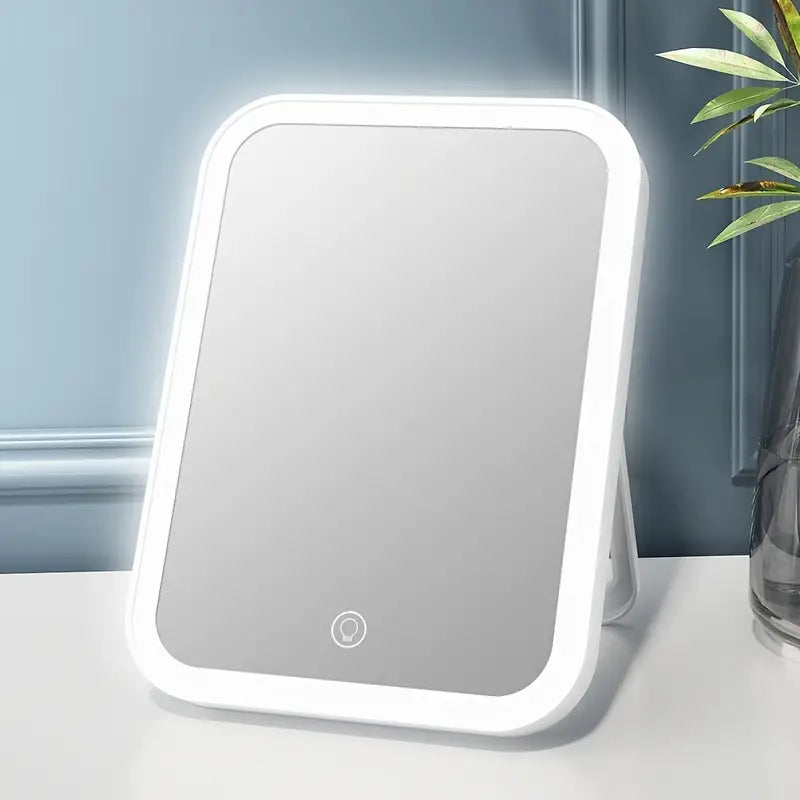 AvuMirror™  | Espejo táctil con luz led recargable ⭐