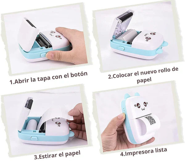 AvuPrint™ | Mini Impresora Térmica con Bluetooth 🖨️