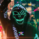Máscara LED viral! Lo más original para Halloween ☠️🎃☠️