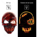 Máscara LED viral! Lo más original para Halloween ☠️🎃☠️