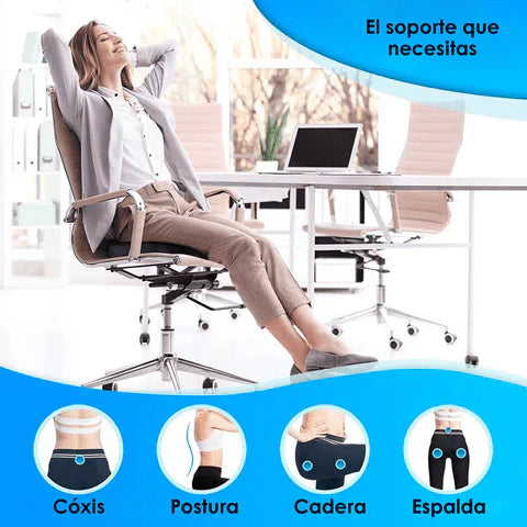 Ergocush™ - Cojín para dolores de espalda y coxis🪑✨