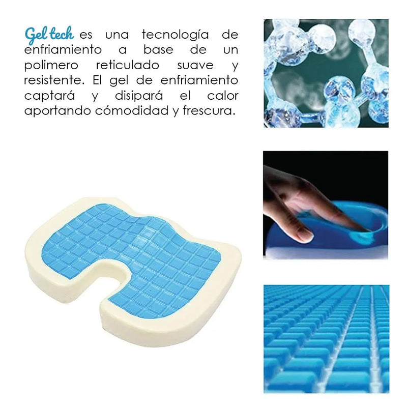 Ergocush™ - Cojín para dolores de espalda y coxis🪑✨