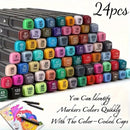 MagicColors™ | MARCADORES TOUCH DOBLE PUNTA 24 pcs