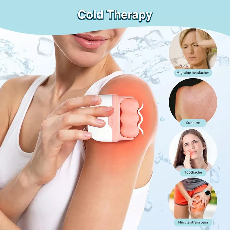 IceRoller™ | Rodillo de hielo para masaje facial en frío✨🧊