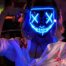 Máscara LED viral! Lo más original para Halloween ☠️🎃☠️
