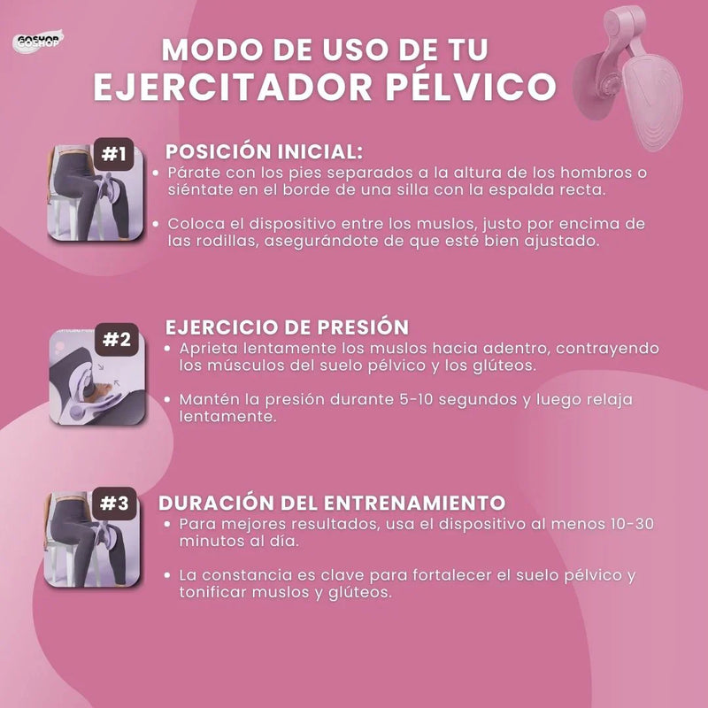 PelvixPro™ | Tonificador de pelvis, piernas y caderas