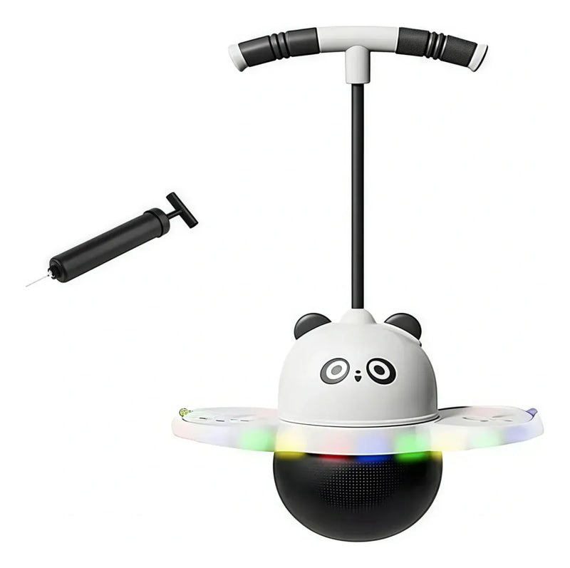 PogoBall™ - Juguete ejercitador de rebote con luces 👧⚽👦🐼