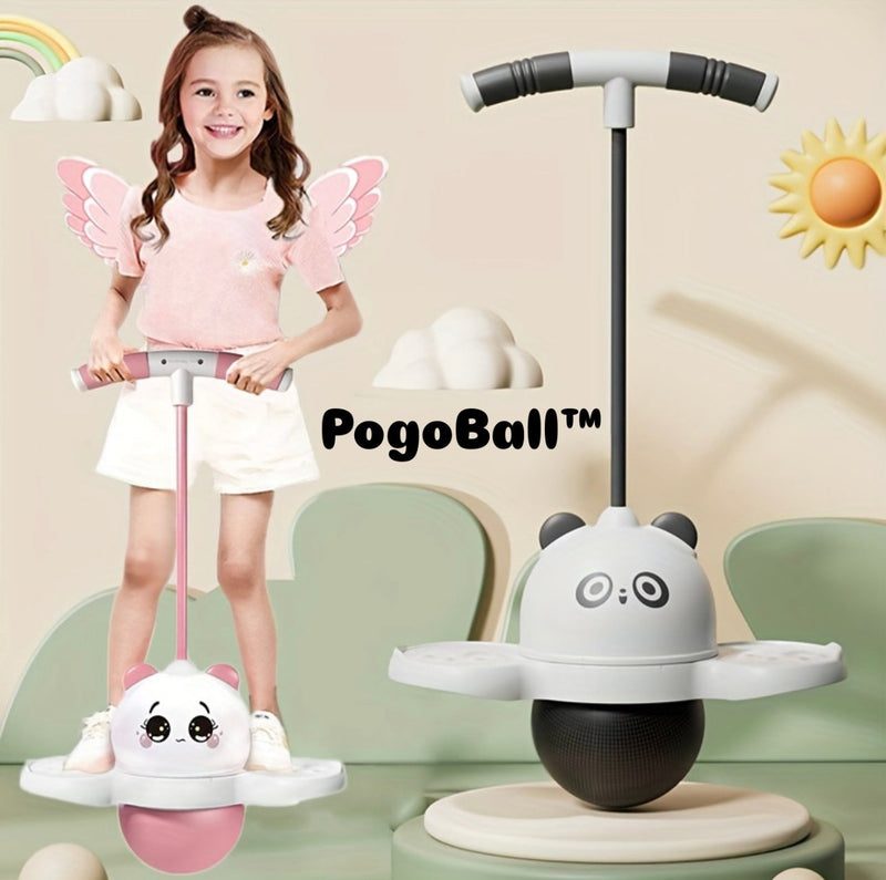 PogoBall™ - Juguete ejercitador de rebote con luces 👧⚽👦🐼