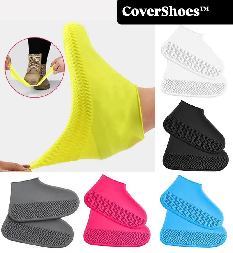CoverShoes™ - Funda de silicona impermeables y antideslizantes 🌧️ 👞