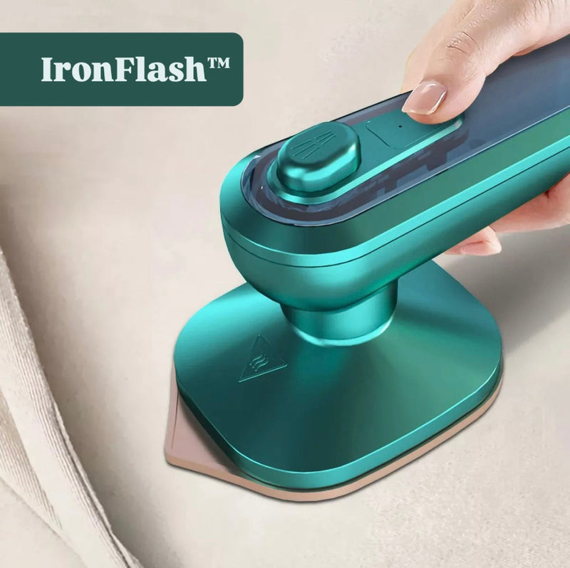 IronFlash™ - Plancha a vapor portátil 🥌