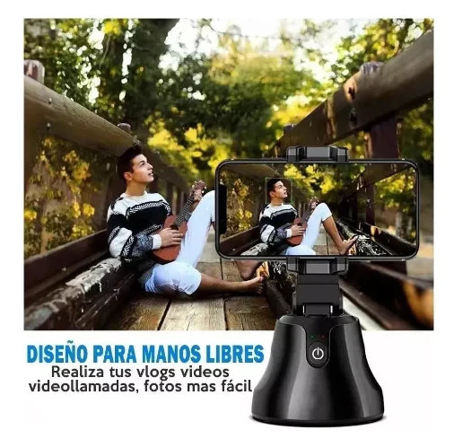 Auto Tripod 360™ |  Soporte inteligente con Bluetooth para smartphone 📱