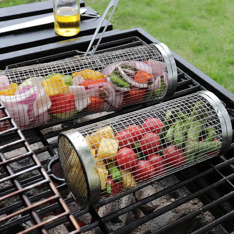 AvuGrill™ - Grill 360º de acero inoxidable para asar ♨️